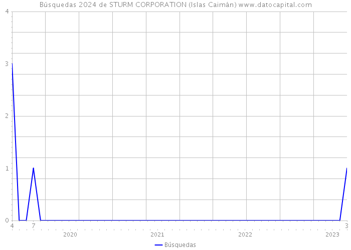 Búsquedas 2024 de STURM CORPORATION (Islas Caimán) 