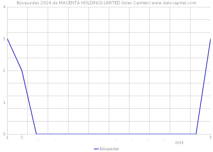 Búsquedas 2024 de MAGENTA HOLDINGS LIMITED (Islas Caimán) 