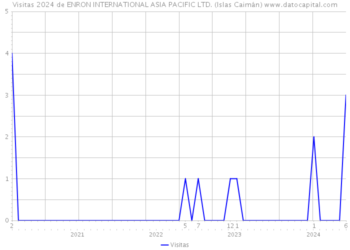 Visitas 2024 de ENRON INTERNATIONAL ASIA PACIFIC LTD. (Islas Caimán) 