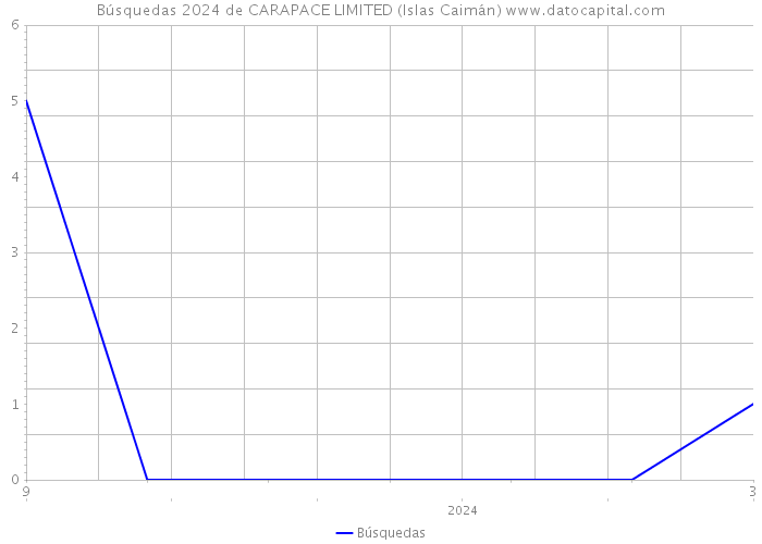 Búsquedas 2024 de CARAPACE LIMITED (Islas Caimán) 