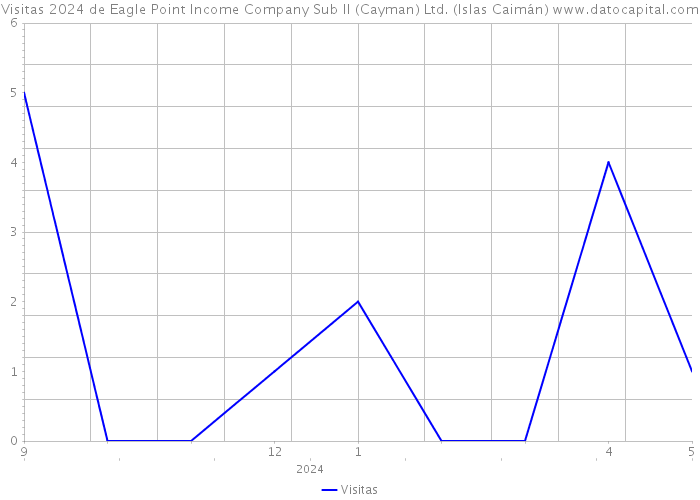 Visitas 2024 de Eagle Point Income Company Sub II (Cayman) Ltd. (Islas Caimán) 
