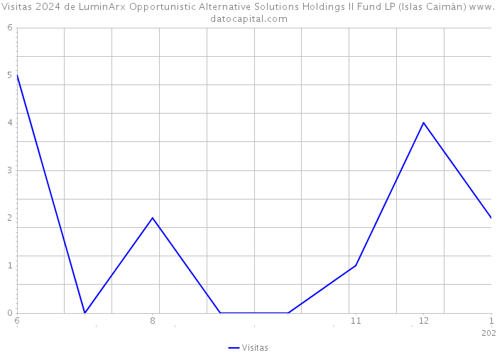 Visitas 2024 de LuminArx Opportunistic Alternative Solutions Holdings II Fund LP (Islas Caimán) 