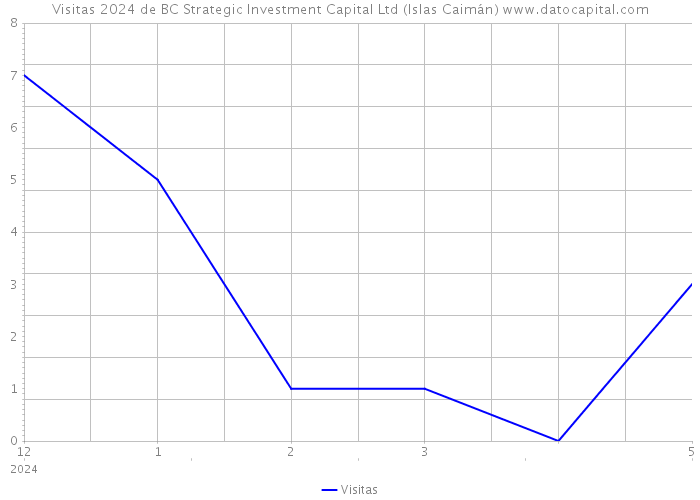 Visitas 2024 de BC Strategic Investment Capital Ltd (Islas Caimán) 