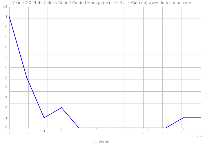 Visitas 2024 de Galaxy Digital Capital Management LP (Islas Caimán) 