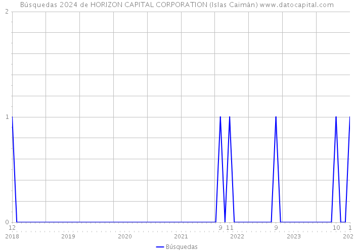 Búsquedas 2024 de HORIZON CAPITAL CORPORATION (Islas Caimán) 