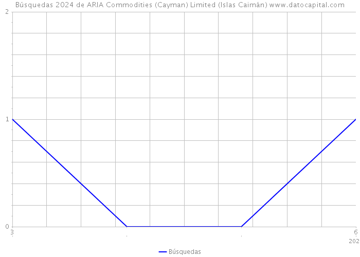 Búsquedas 2024 de ARIA Commodities (Cayman) Limited (Islas Caimán) 