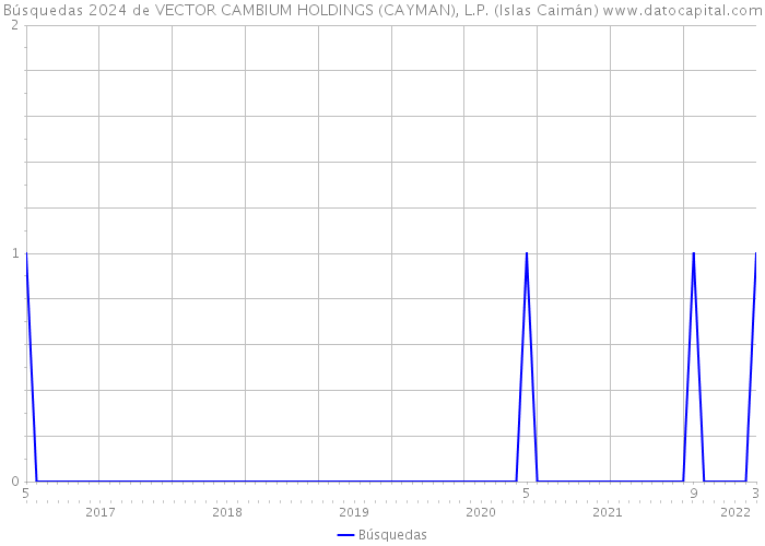 Búsquedas 2024 de VECTOR CAMBIUM HOLDINGS (CAYMAN), L.P. (Islas Caimán) 