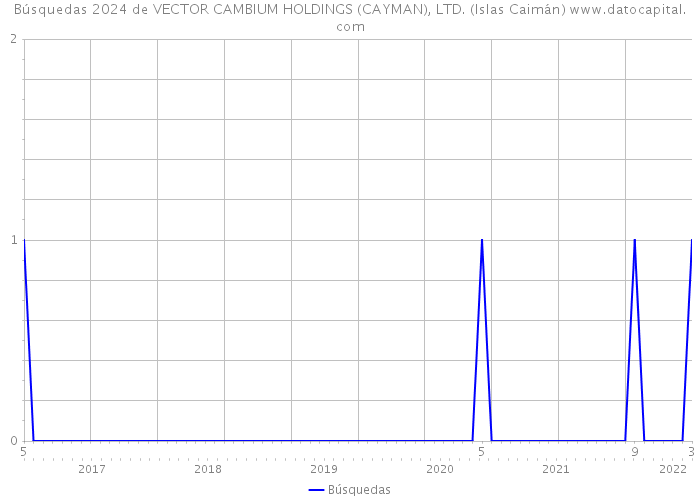 Búsquedas 2024 de VECTOR CAMBIUM HOLDINGS (CAYMAN), LTD. (Islas Caimán) 