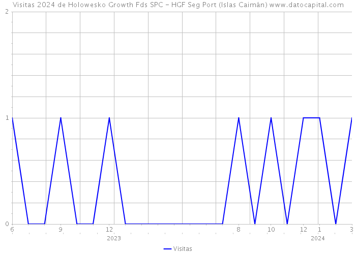 Visitas 2024 de Holowesko Growth Fds SPC - HGF Seg Port (Islas Caimán) 