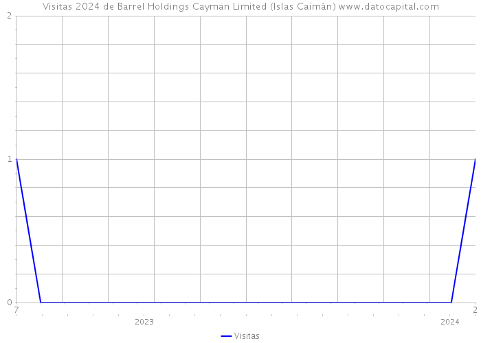 Visitas 2024 de Barrel Holdings Cayman Limited (Islas Caimán) 