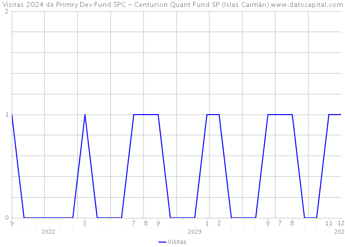 Visitas 2024 de Primry Dev Fund SPC - Centurion Quant Fund SP (Islas Caimán) 