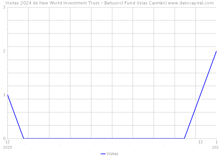 Visitas 2024 de New World Investment Trust - Baltusrol Fund (Islas Caimán) 