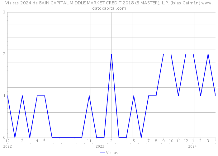 Visitas 2024 de BAIN CAPITAL MIDDLE MARKET CREDIT 2018 (B MASTER), L.P. (Islas Caimán) 