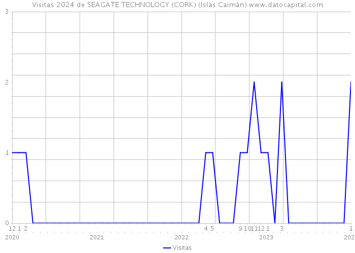 Visitas 2024 de SEAGATE TECHNOLOGY (CORK) (Islas Caimán) 