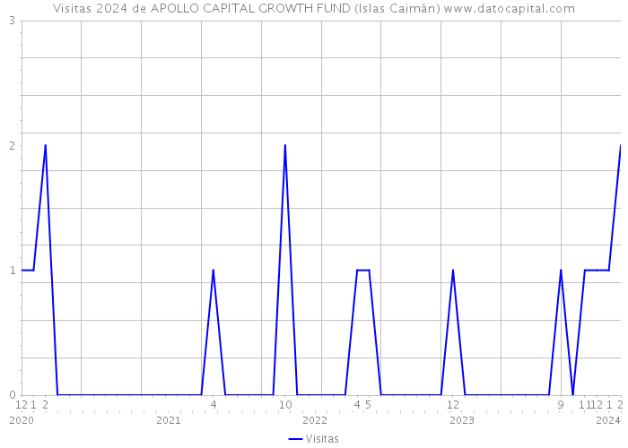 Visitas 2024 de APOLLO CAPITAL GROWTH FUND (Islas Caimán) 