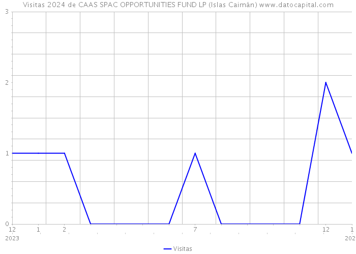 Visitas 2024 de CAAS SPAC OPPORTUNITIES FUND LP (Islas Caimán) 