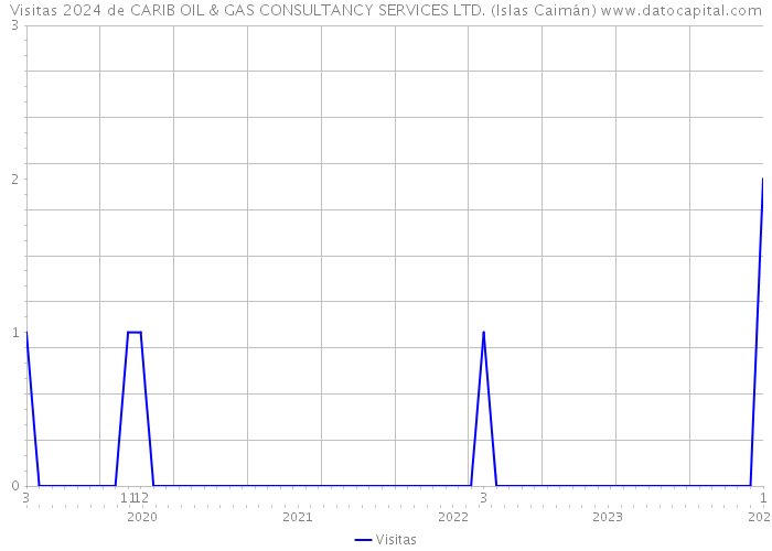 Visitas 2024 de CARIB OIL & GAS CONSULTANCY SERVICES LTD. (Islas Caimán) 