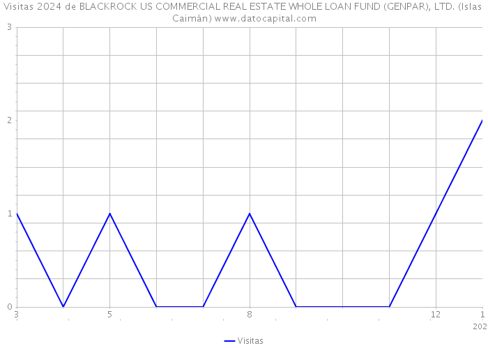 Visitas 2024 de BLACKROCK US COMMERCIAL REAL ESTATE WHOLE LOAN FUND (GENPAR), LTD. (Islas Caimán) 