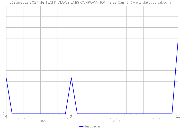 Búsquedas 2024 de TECHNOLOGY LABS CORPORATION (Islas Caimán) 