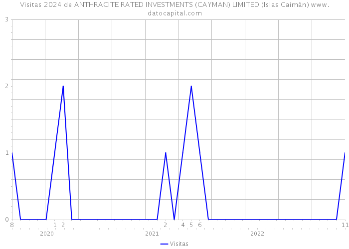 Visitas 2024 de ANTHRACITE RATED INVESTMENTS (CAYMAN) LIMITED (Islas Caimán) 