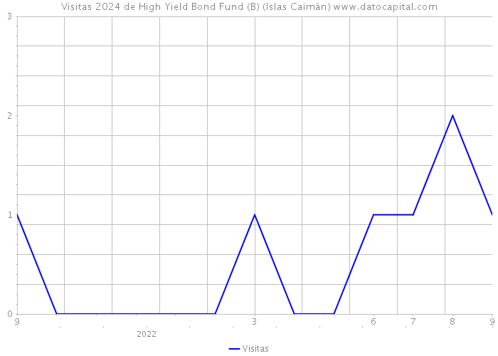 Visitas 2024 de High Yield Bond Fund (B) (Islas Caimán) 