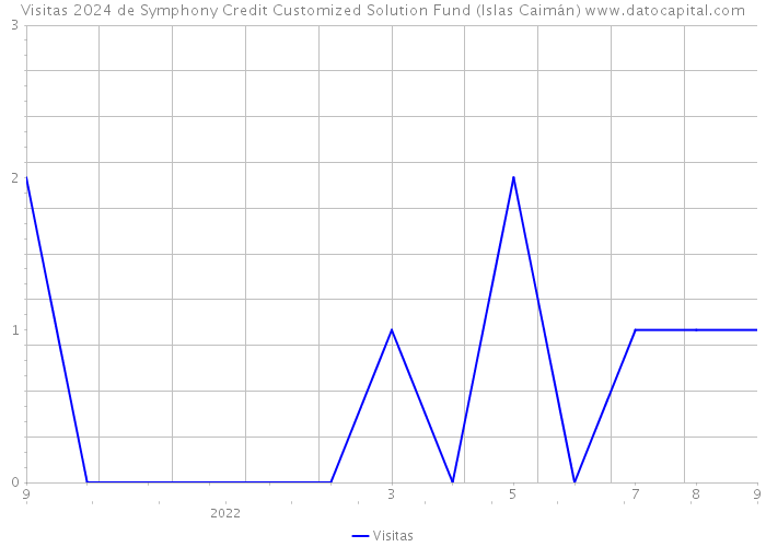 Visitas 2024 de Symphony Credit Customized Solution Fund (Islas Caimán) 