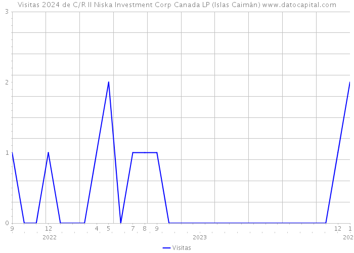 Visitas 2024 de C/R II Niska Investment Corp Canada LP (Islas Caimán) 