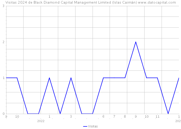 Visitas 2024 de Black Diamond Capital Management Limited (Islas Caimán) 