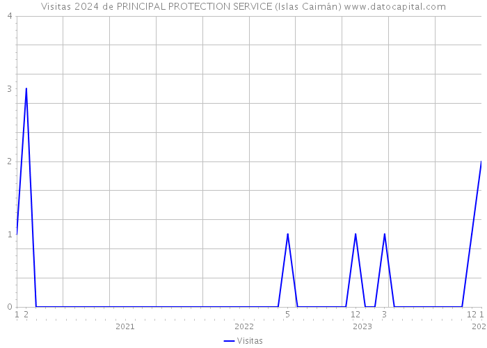 Visitas 2024 de PRINCIPAL PROTECTION SERVICE (Islas Caimán) 