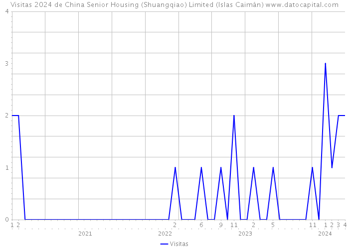 Visitas 2024 de China Senior Housing (Shuangqiao) Limited (Islas Caimán) 