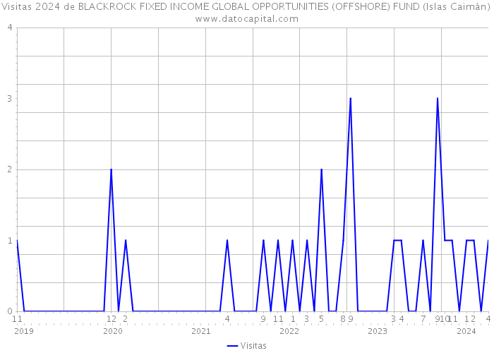 Visitas 2024 de BLACKROCK FIXED INCOME GLOBAL OPPORTUNITIES (OFFSHORE) FUND (Islas Caimán) 