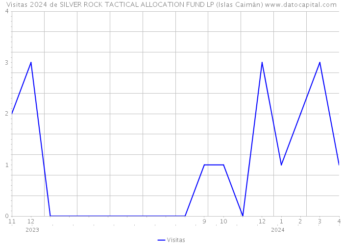 Visitas 2024 de SILVER ROCK TACTICAL ALLOCATION FUND LP (Islas Caimán) 