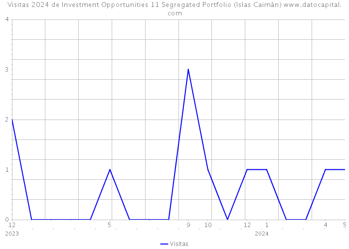 Visitas 2024 de Investment Opportunities 11 Segregated Portfolio (Islas Caimán) 