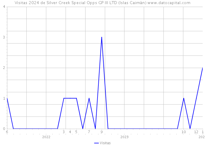 Visitas 2024 de Silver Creek Special Opps GP III LTD (Islas Caimán) 