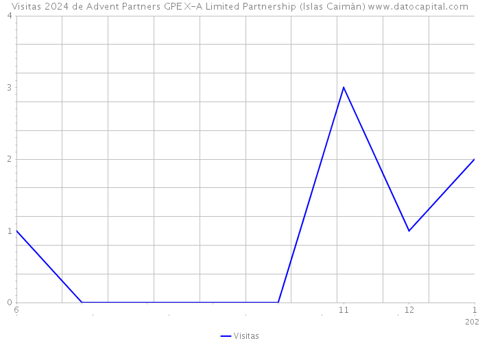 Visitas 2024 de Advent Partners GPE X-A Limited Partnership (Islas Caimán) 