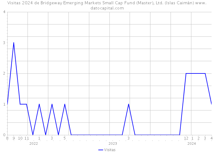 Visitas 2024 de Bridgeway Emerging Markets Small Cap Fund (Master), Ltd. (Islas Caimán) 