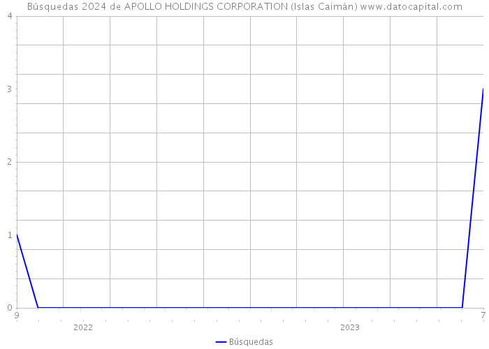 Búsquedas 2024 de APOLLO HOLDINGS CORPORATION (Islas Caimán) 