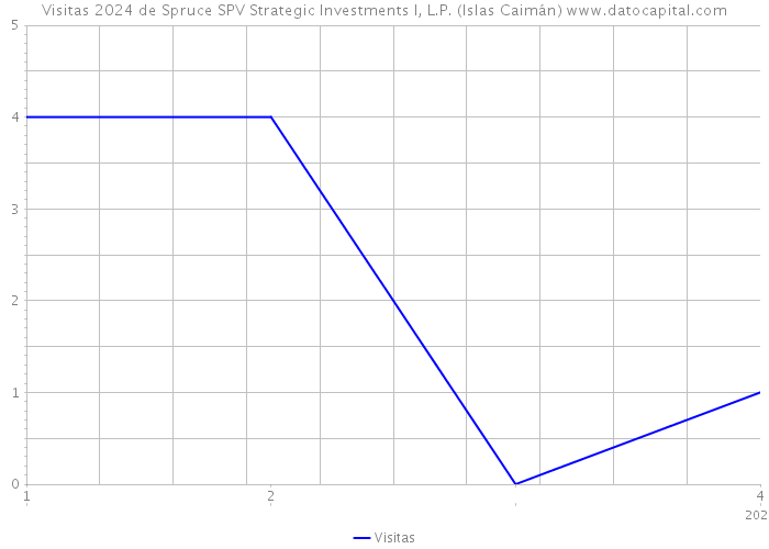 Visitas 2024 de Spruce SPV Strategic Investments I, L.P. (Islas Caimán) 