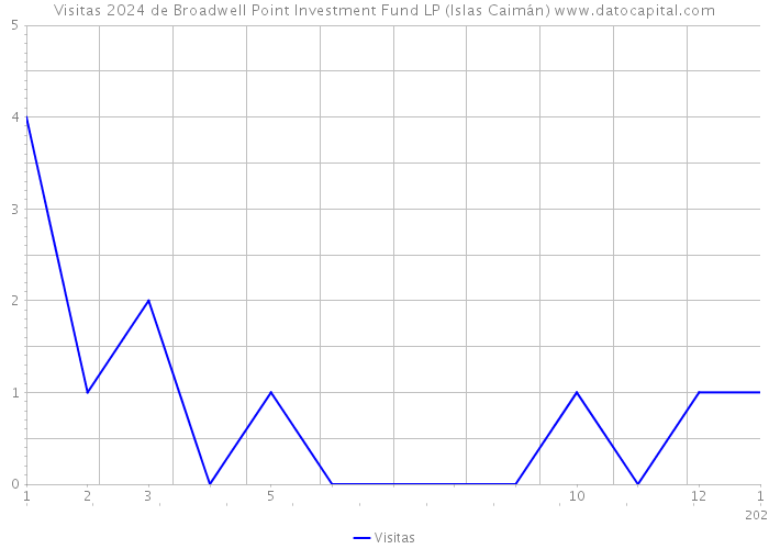 Visitas 2024 de Broadwell Point Investment Fund LP (Islas Caimán) 
