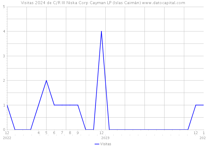 Visitas 2024 de C/R III Niska Corp Cayman LP (Islas Caimán) 
