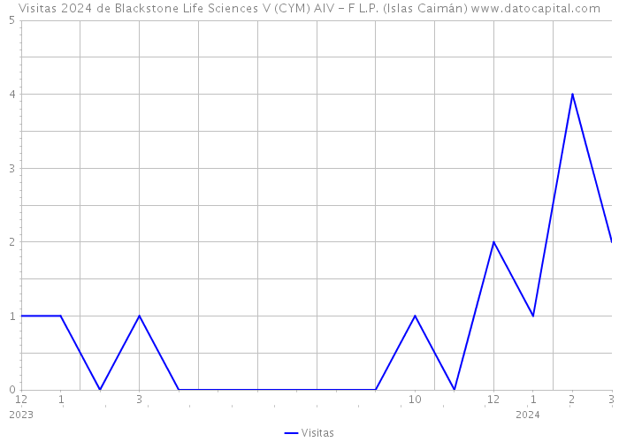 Visitas 2024 de Blackstone Life Sciences V (CYM) AIV - F L.P. (Islas Caimán) 