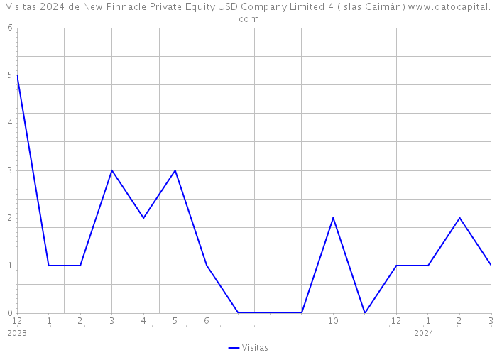 Visitas 2024 de New Pinnacle Private Equity USD Company Limited 4 (Islas Caimán) 