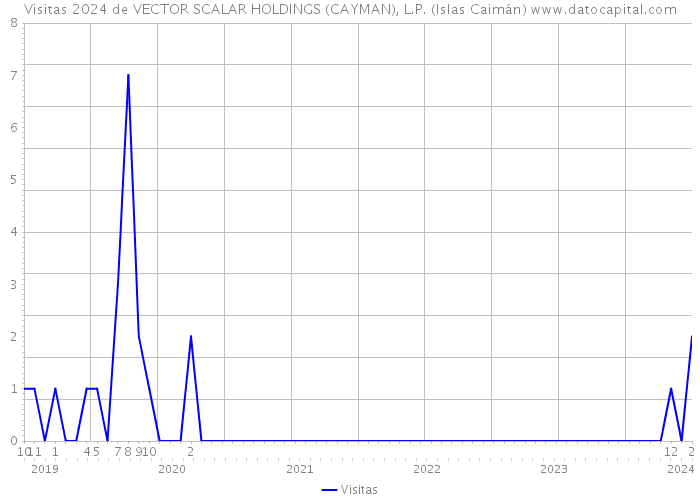 Visitas 2024 de VECTOR SCALAR HOLDINGS (CAYMAN), L.P. (Islas Caimán) 